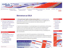 Tablet Screenshot of gsla.ch